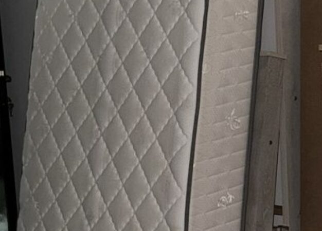 Pan Home Bed frame with mattress